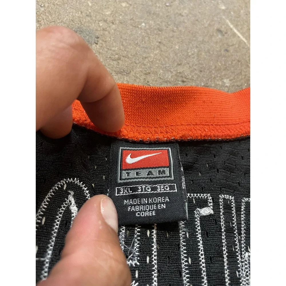 Vintage Syracuse‎ Orange Jersey Mens 3XL Black NCAA Basketball Nike Anthony